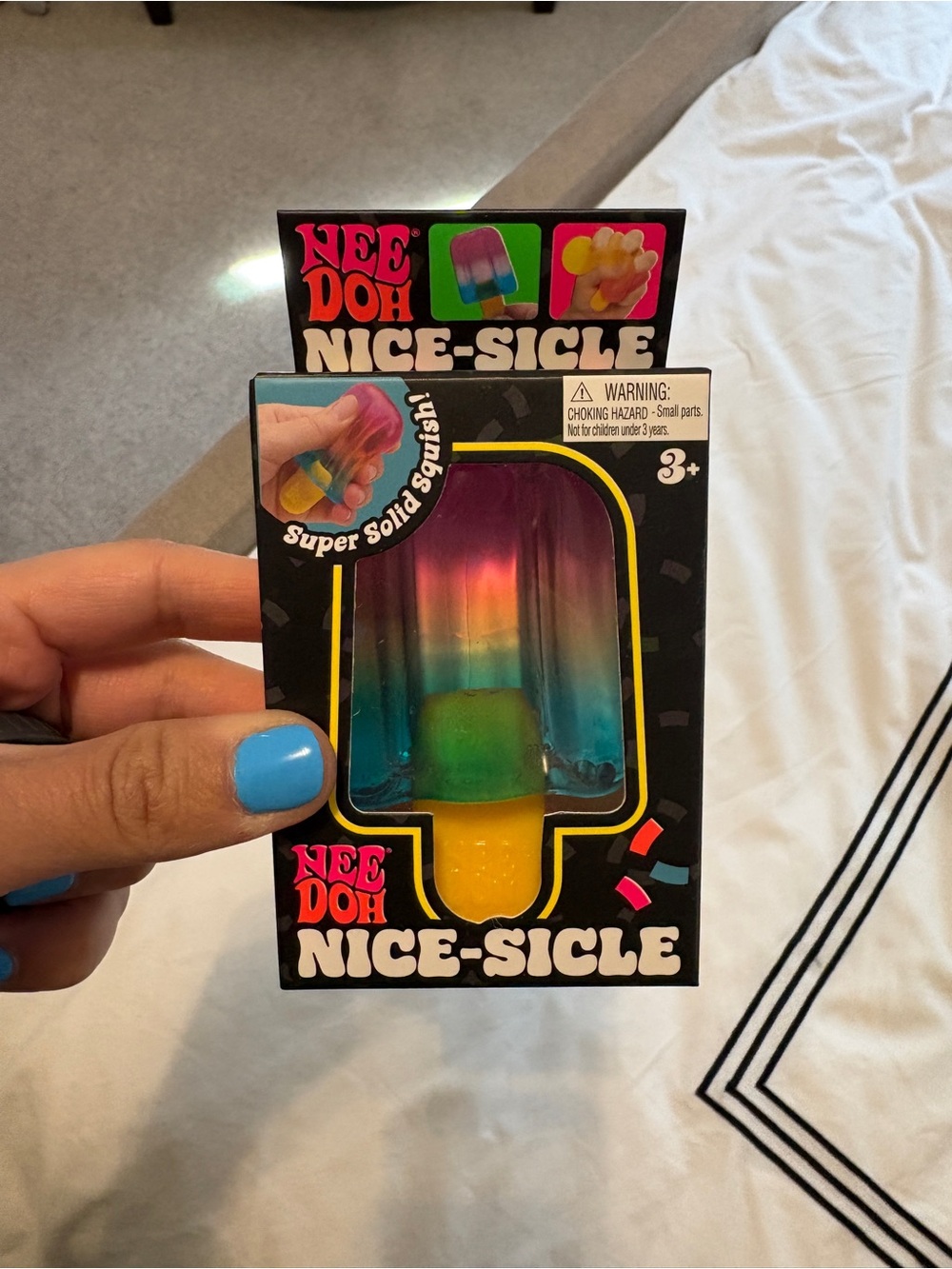 Nee-Doh Nice-Sicle Popsicle Sensory Toy - Rainbow